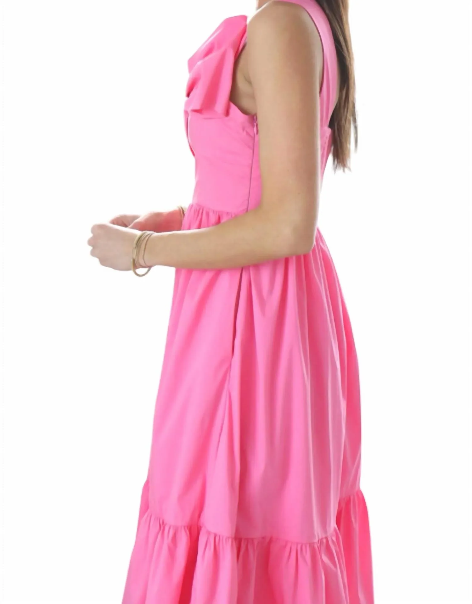 2.7 August Apparel - Bowtiful Midi Dress
