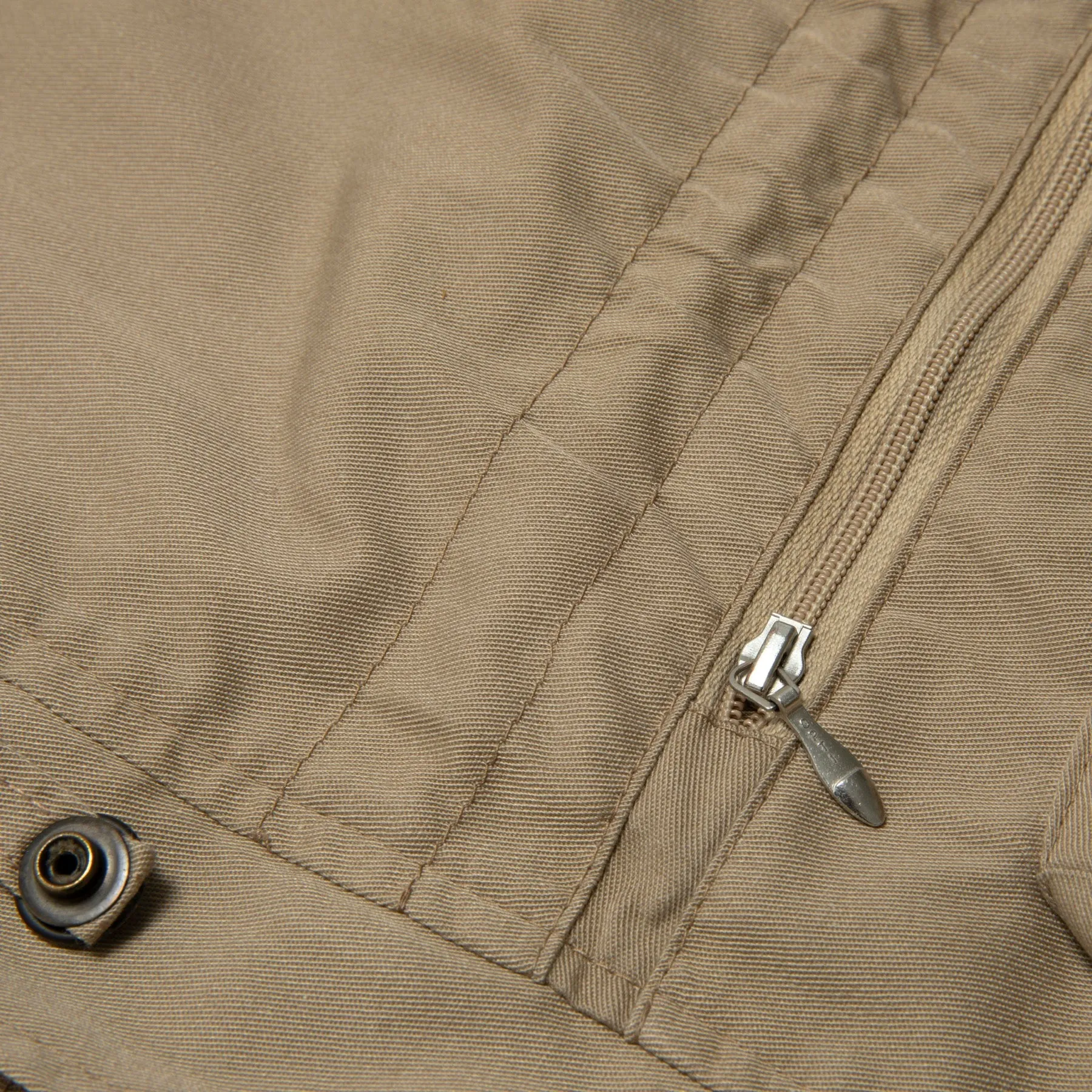 70s Twill Weave Safari Jacket