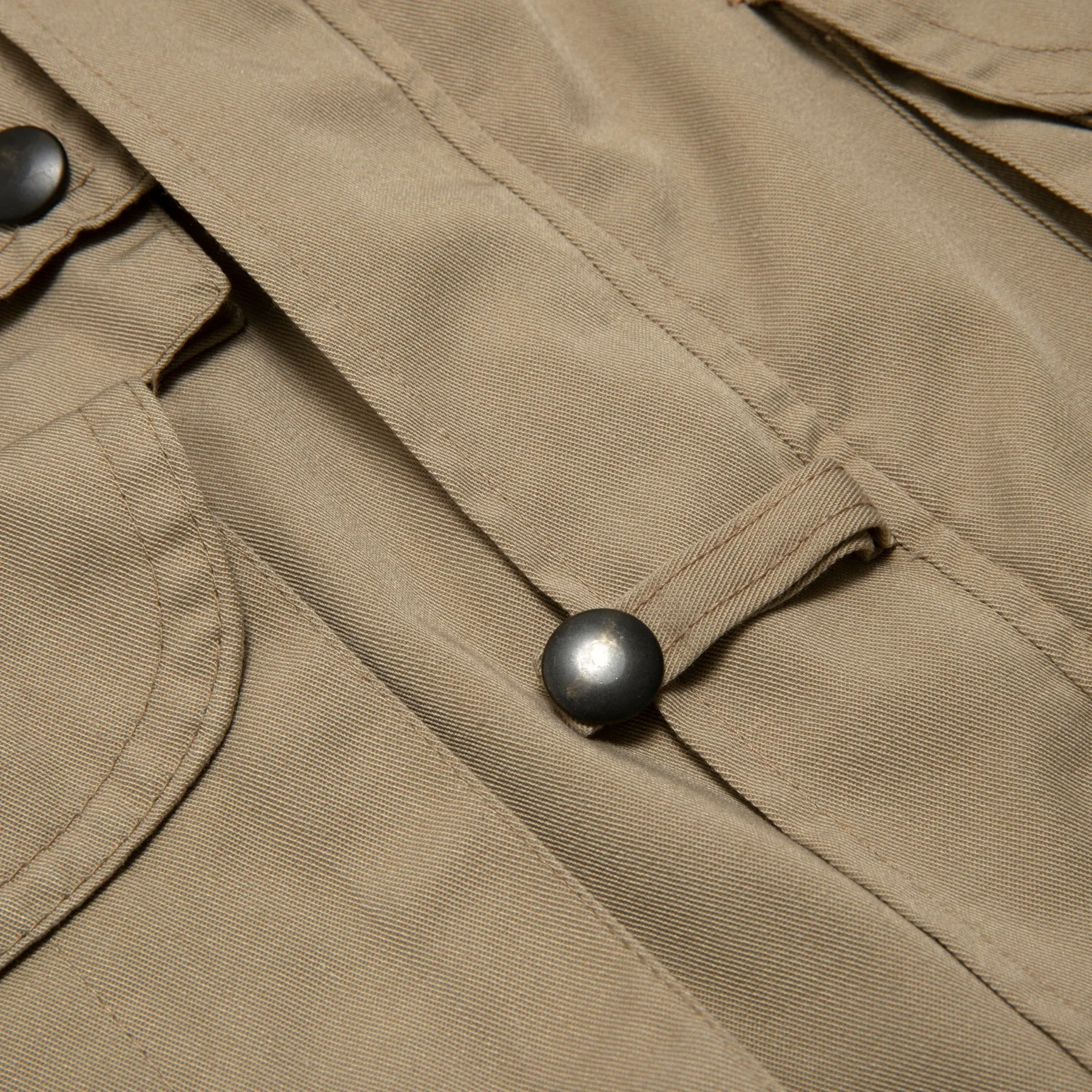 70s Twill Weave Safari Jacket