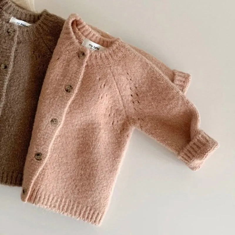Autumn New Baby  Unisex Coat Baby Sweater Toddler Knit Cardigans Newborn Knitwear Long-sleeve Cotton Baby Jacket Tops