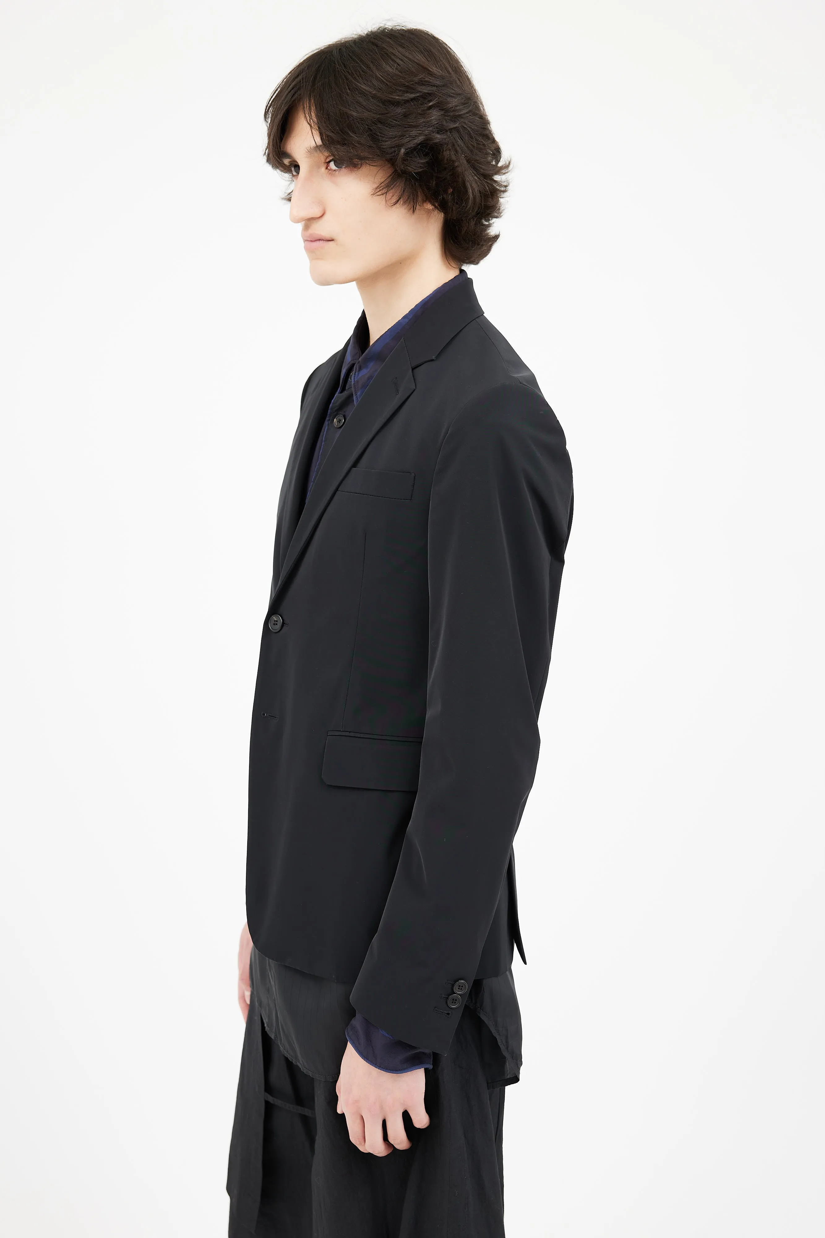 Black Lightweight Blazer