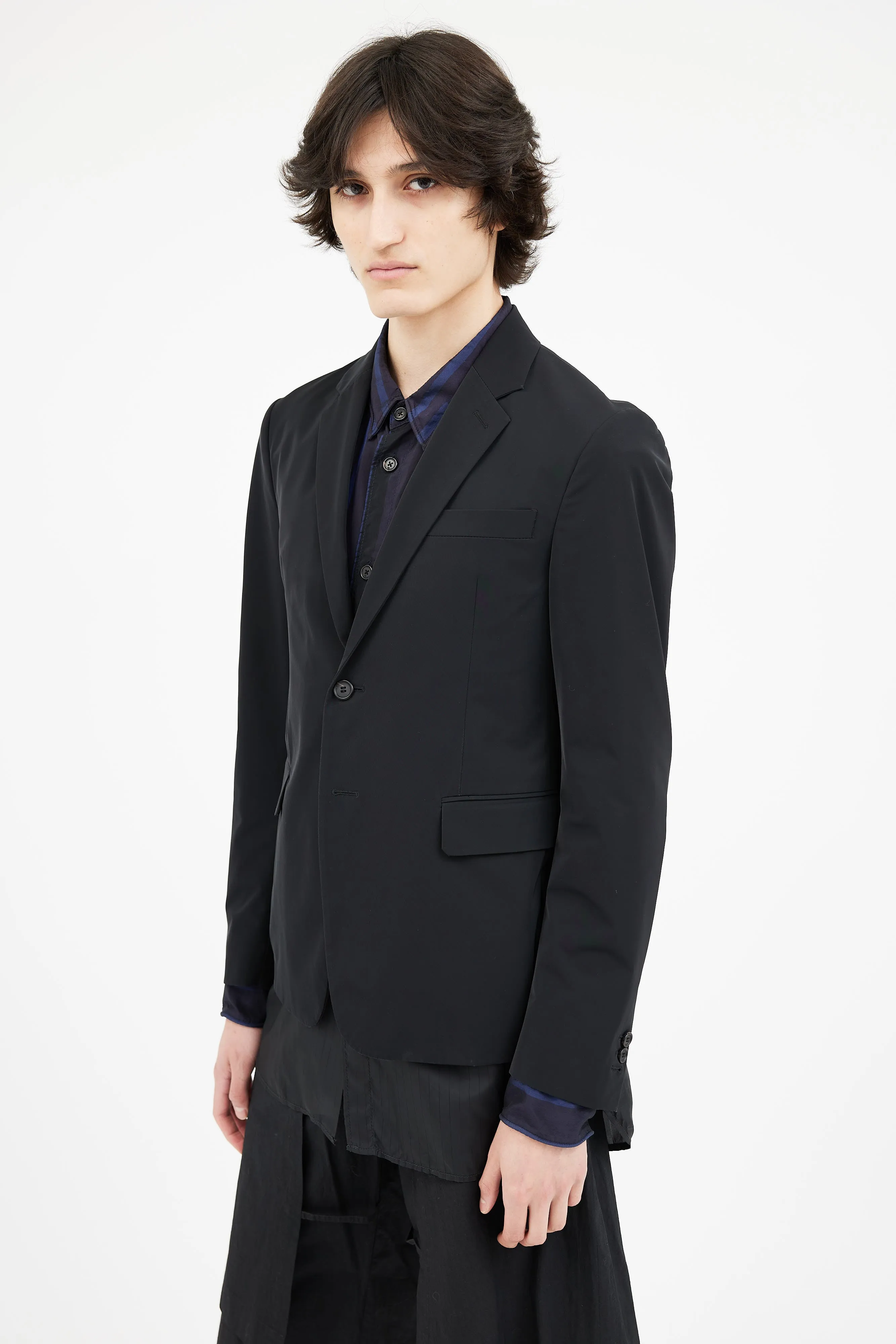 Black Lightweight Blazer