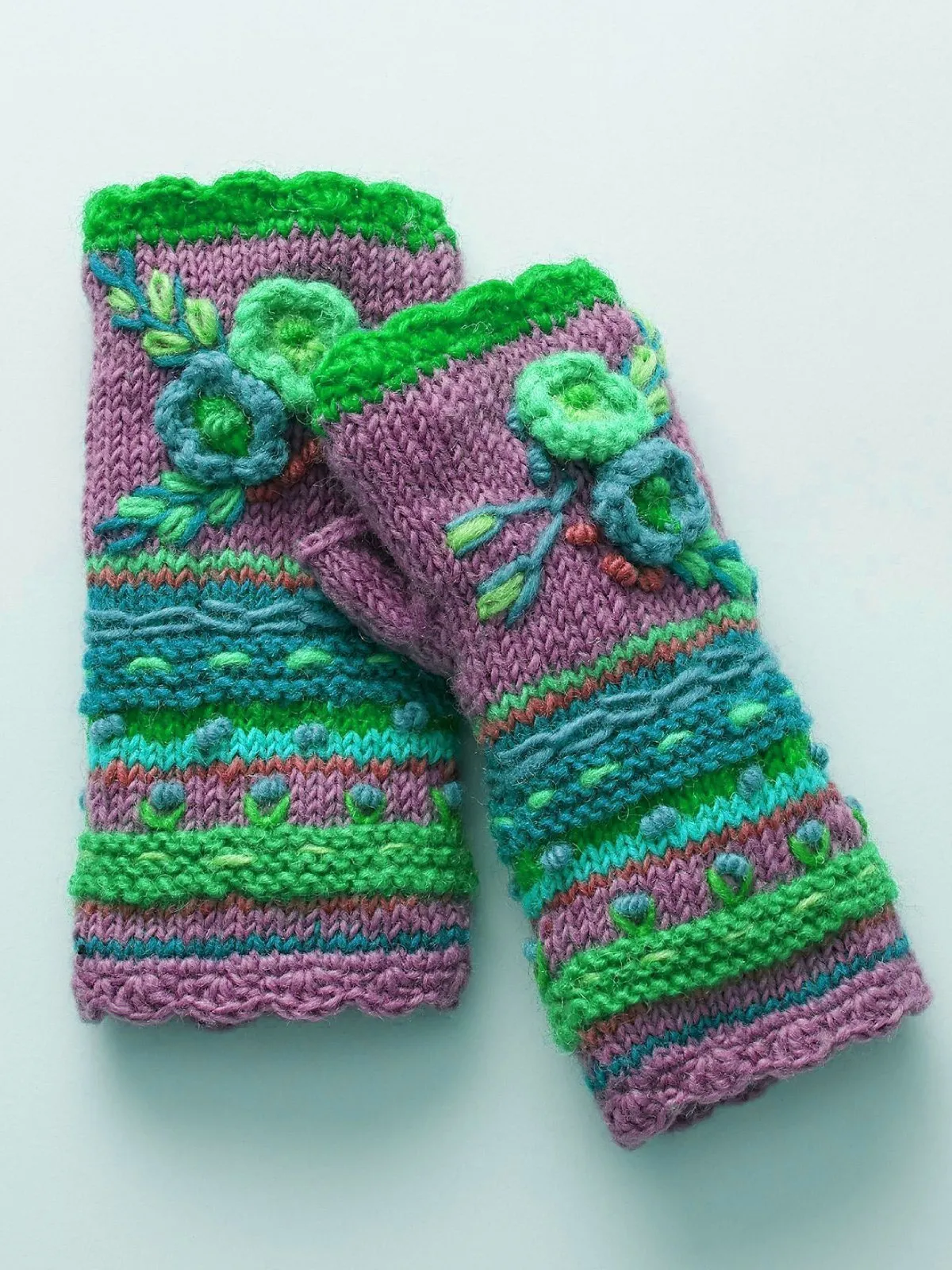 Casual Knit Gloves Handwarmers