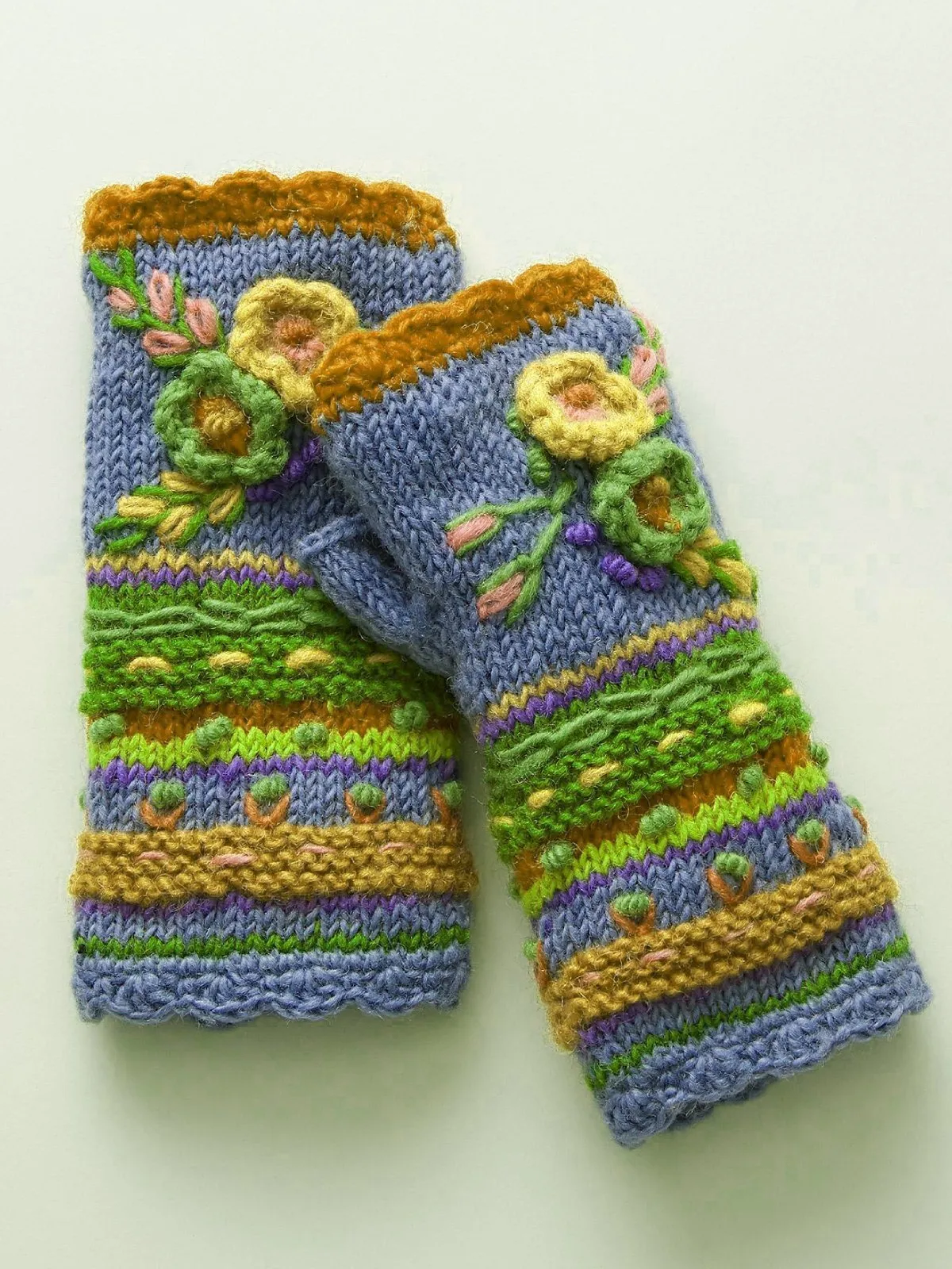 Casual Knit Gloves Handwarmers