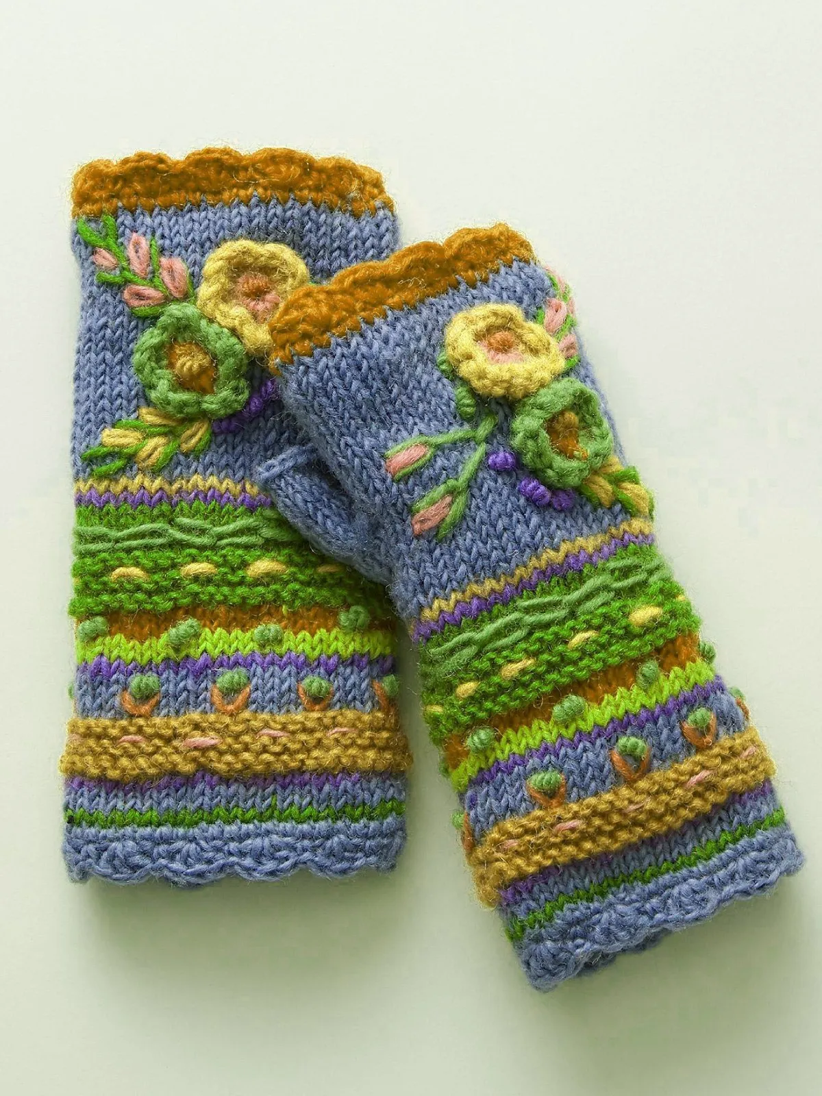 Casual Knit Gloves Handwarmers