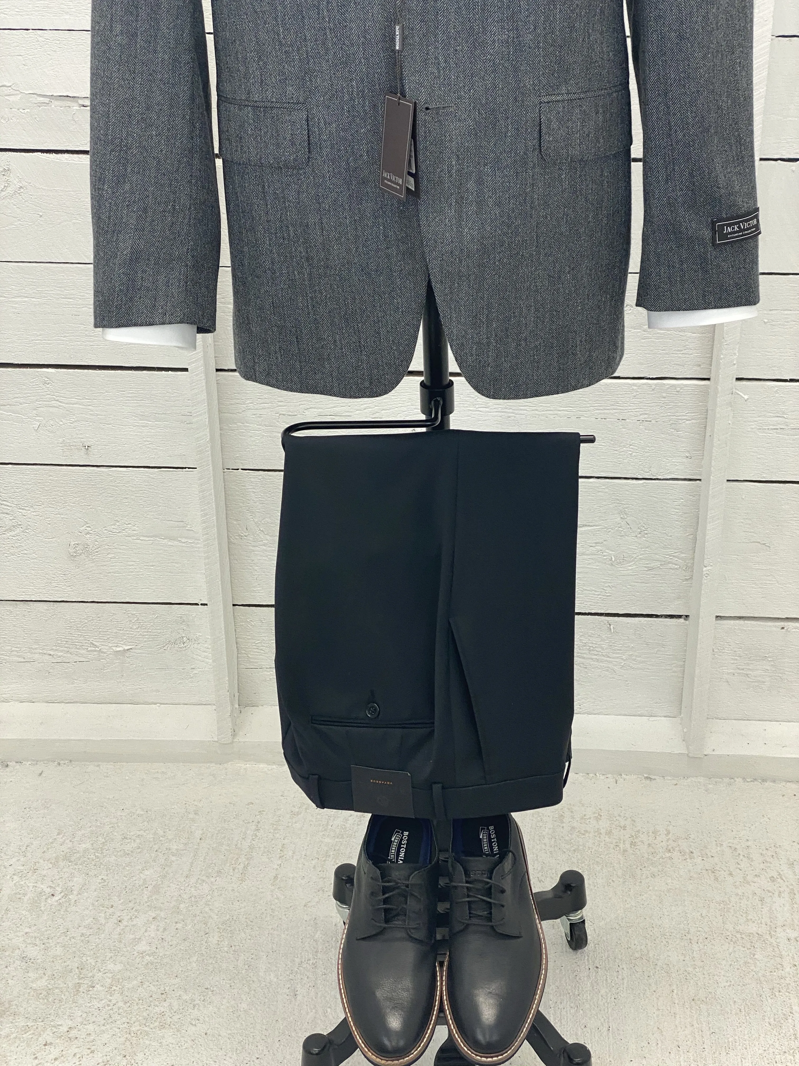 Grey Sport Jacket - Valuto 152056 645 Size 38 R Only