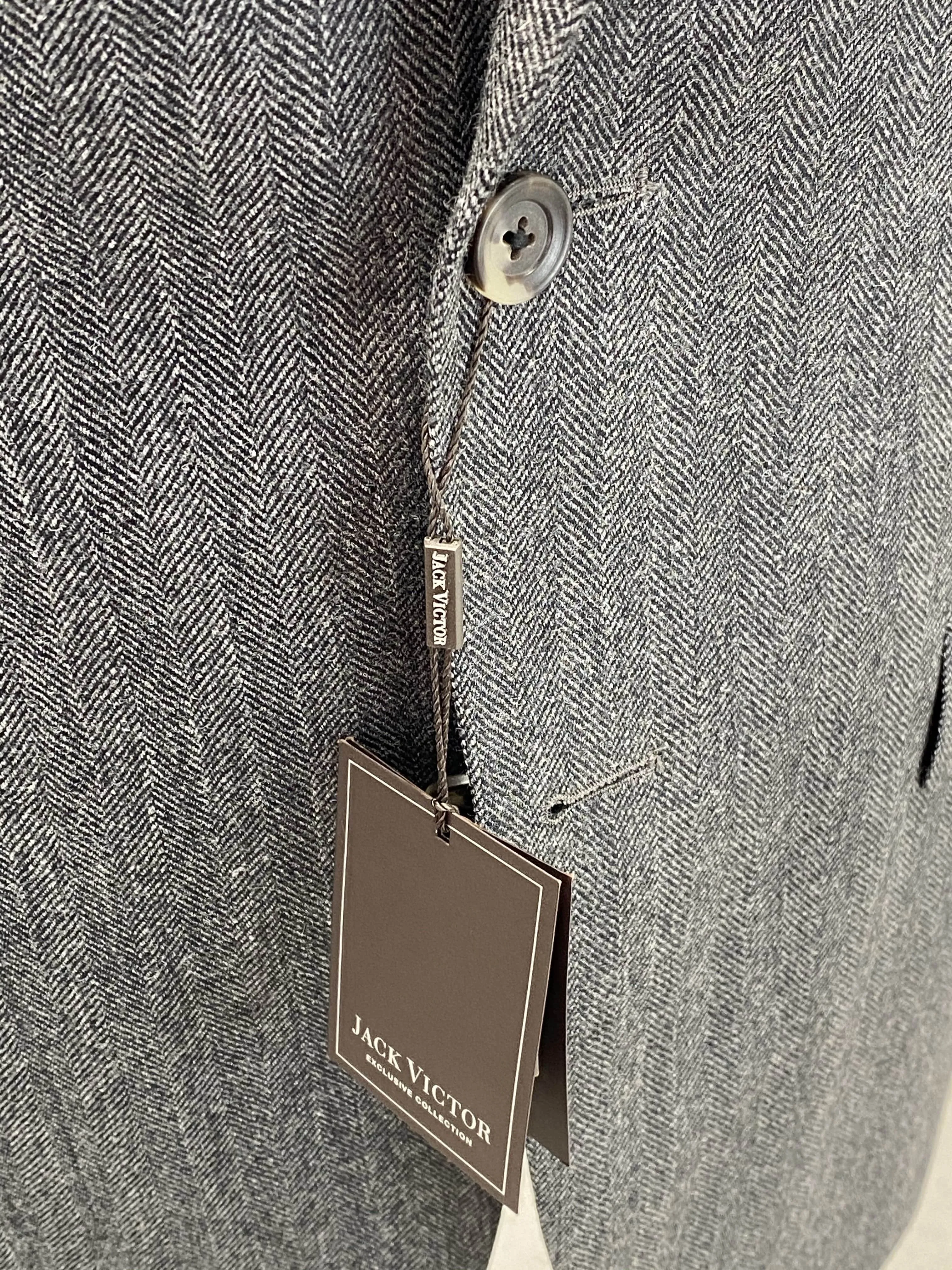 Grey Sport Jacket - Valuto 152056 645 Size 38 R Only