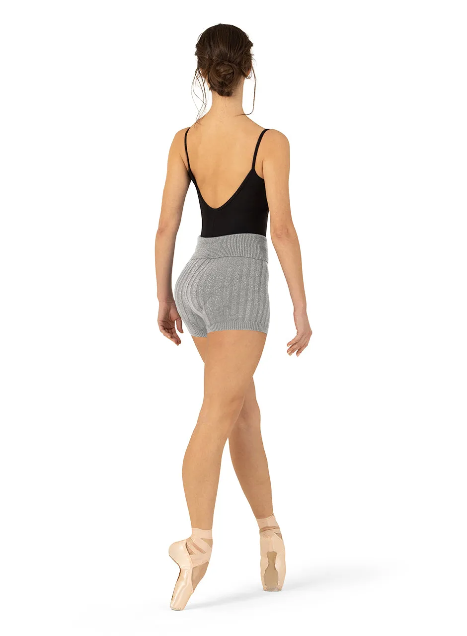 Knit Roll Waist Shorts - R1164