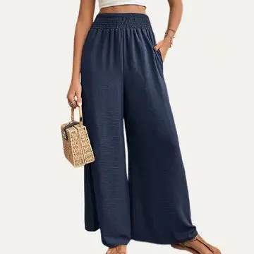 Textured Wide Pant